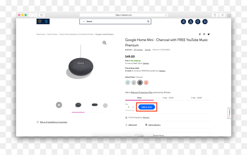 Screenshot, HD Png Download - walmart png