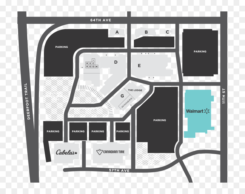 Original Joes Deerfoot Mall, HD Png Download - walmart png