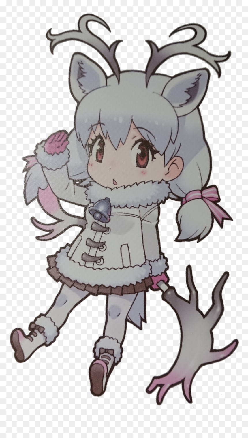 Cartoon, HD Png Download - reindeer png