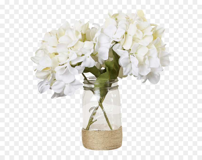 Bouquet, HD Png Download - mason jar png