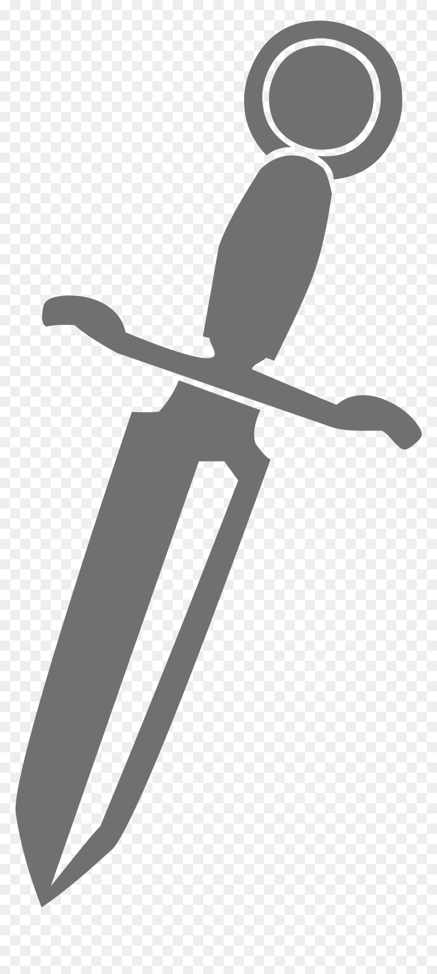 Scalable Vector Graphics, HD Png Download - dagger png