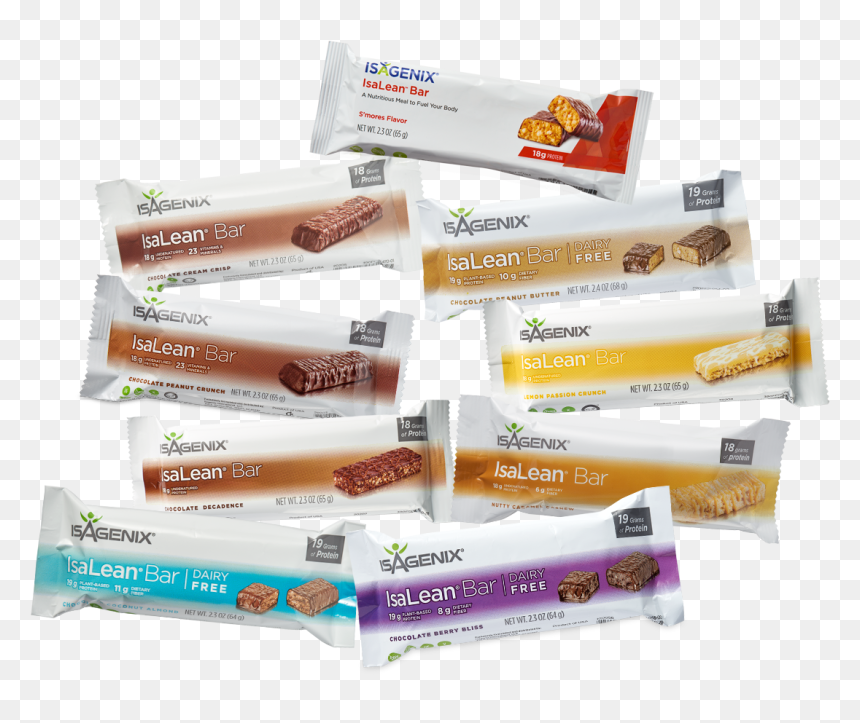 Isagenix Isalean Bars, HD Png Download - bar png