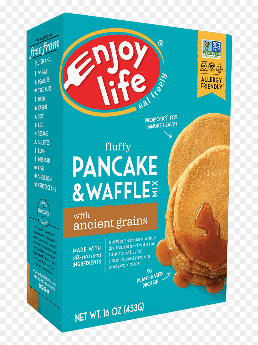 Enjoy Life Pancake Mix, HD Png Download - pancakes png