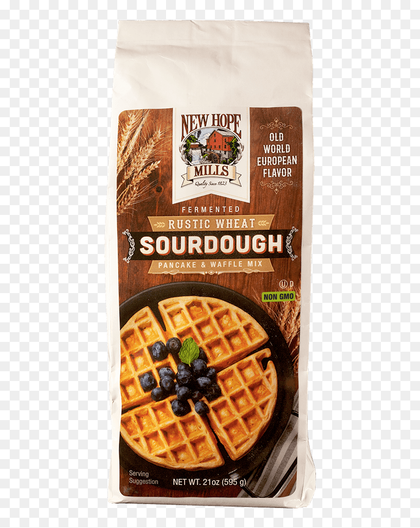 Belgian Waffle, HD Png Download - pancakes png