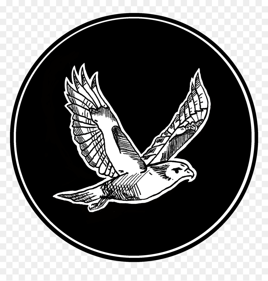 Red Hawks Black And White, HD Png Download - hawk png
