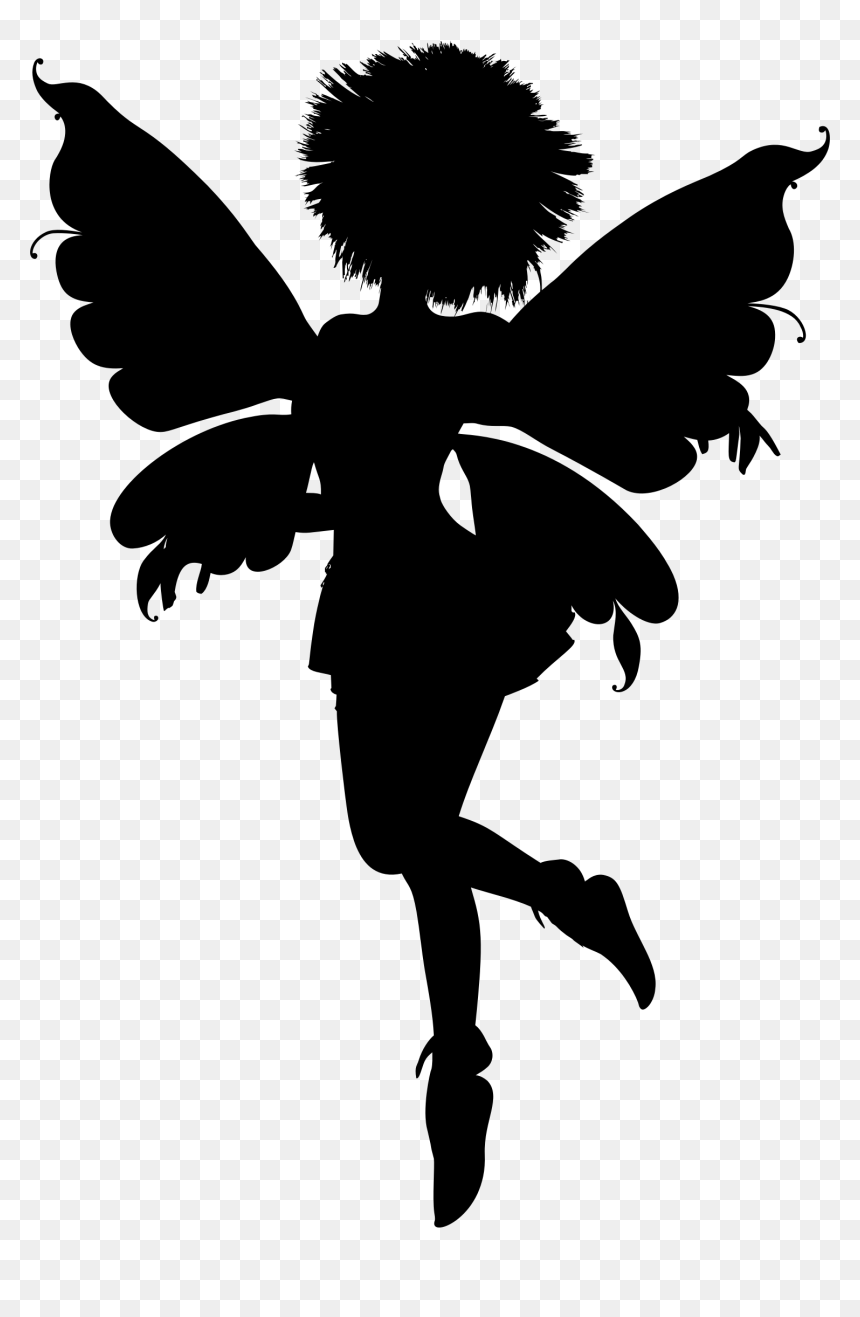 Fairy Black Png, Transparent Png - fairy wings png