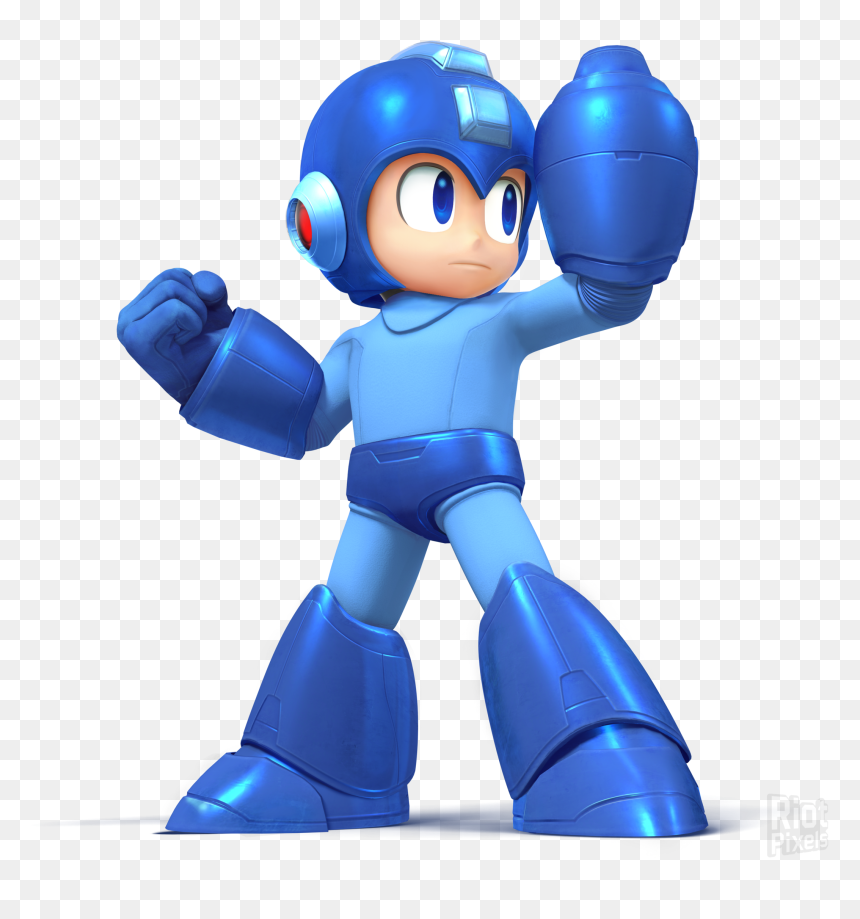 Mega Man Super Smash Bros, HD Png Download - megaman png