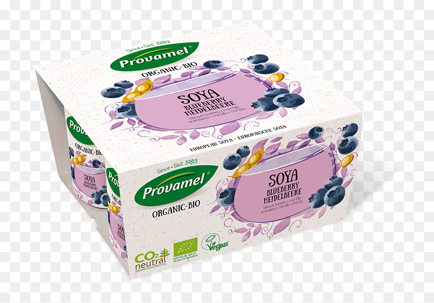 Provamel Soya Yogurt, HD Png Download - blueberry png
