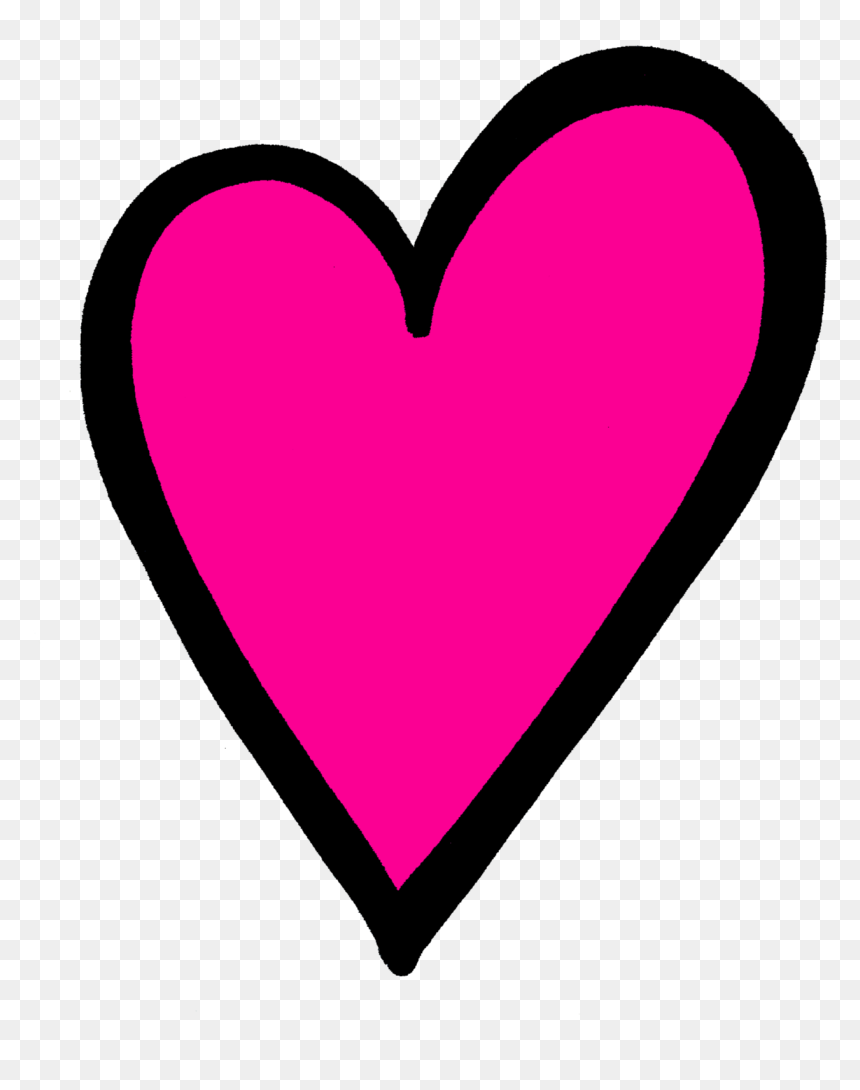 Transparent Pink Love Hearts, HD Png Download - corazones png