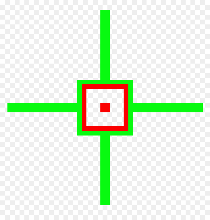 Cross, HD Png Download - red dot png