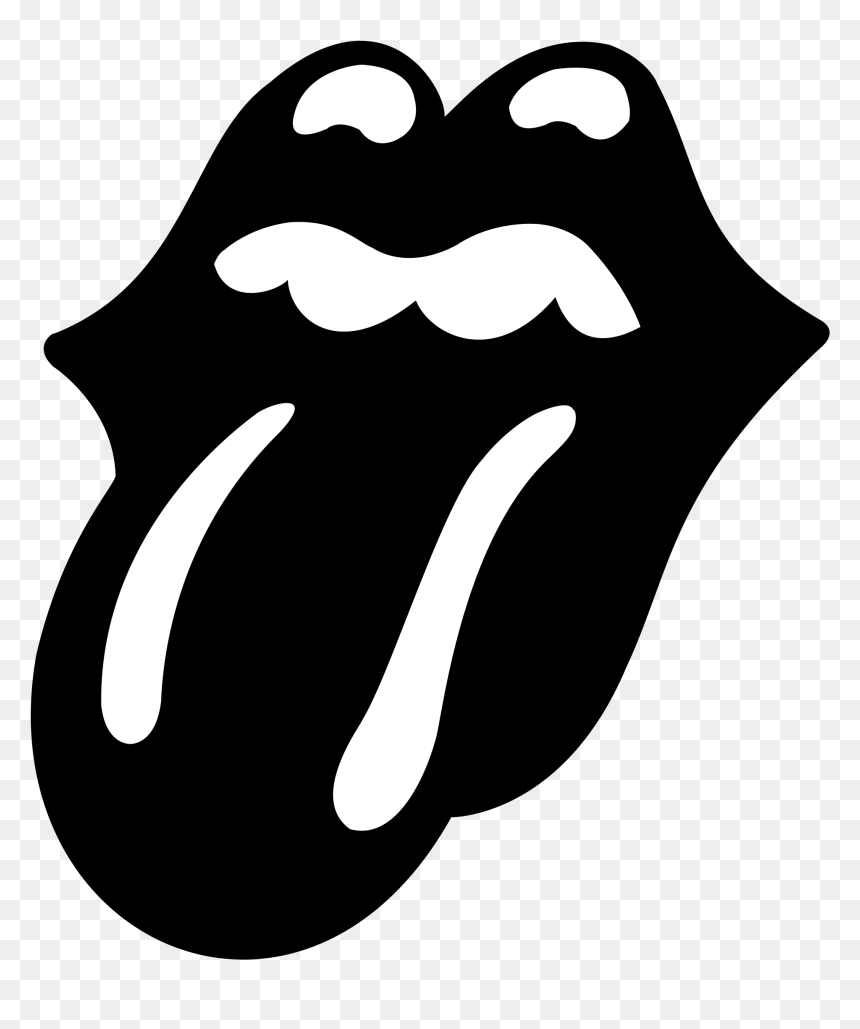 Rolling Stones Logo Svg, HD Png Download - tongue png