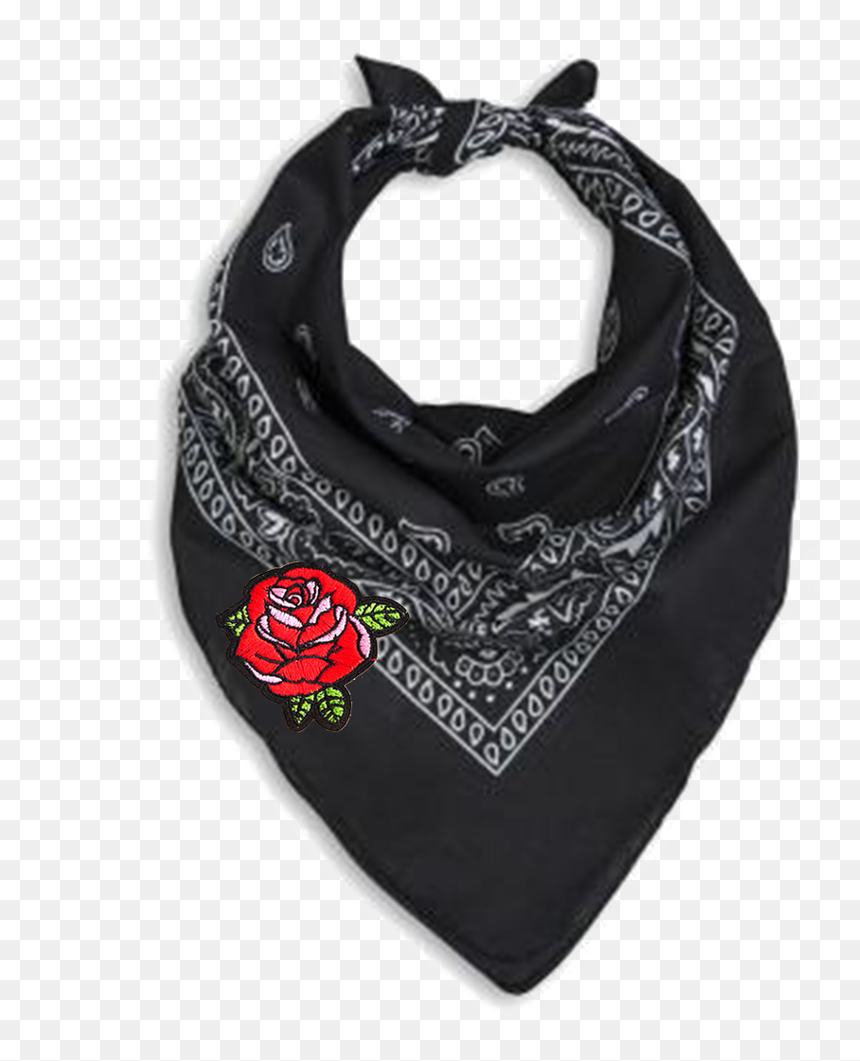 Black Neck Bandana, HD Png Download - scarf png