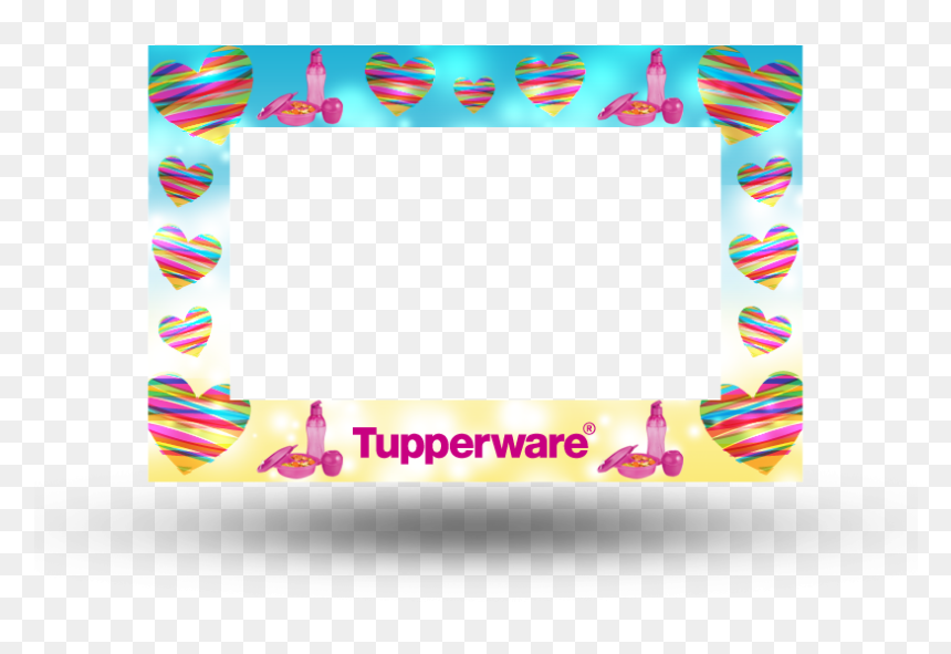 Marcos Para Fotos Tupperware, HD Png Download - corazones png