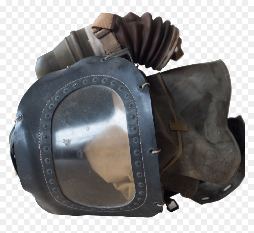 Leather, HD Png Download - gas mask png