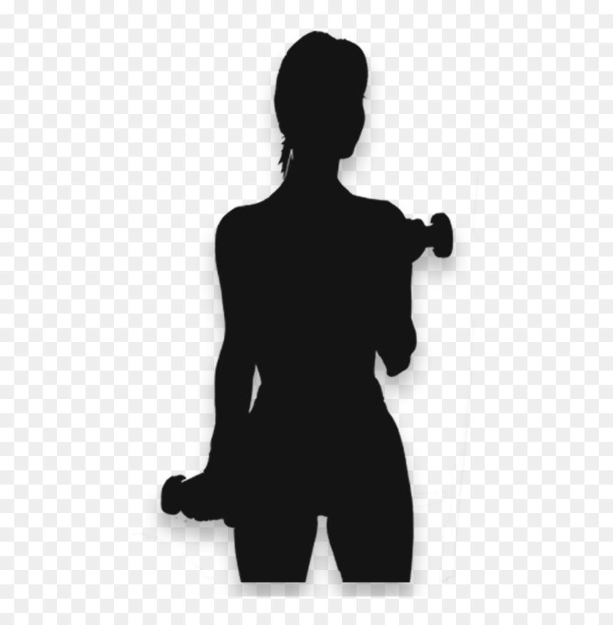 - 231px - Height - 424px - Margin Bottom - 12px - - Silhouette, HD Png Download - gym body png