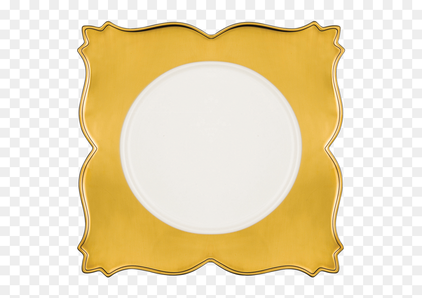 Circle, HD Png Download - square plate png