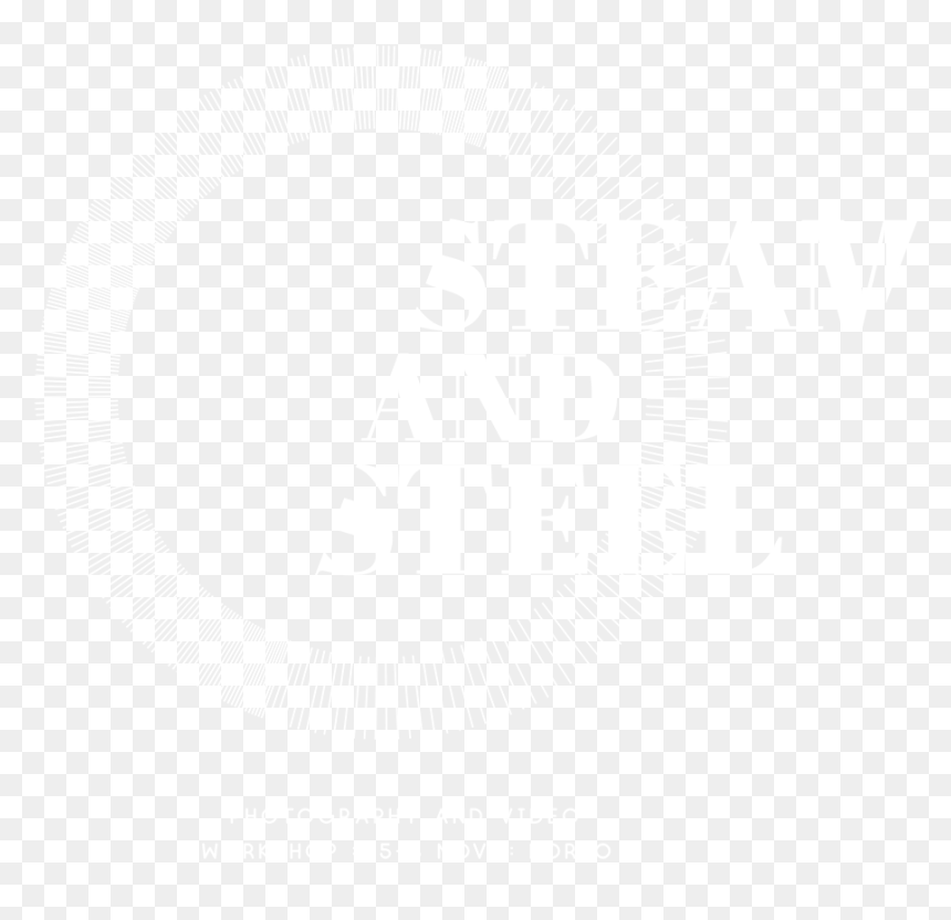 Steam And Steel Photography Video Workshop Wedding - Johns Hopkins Logo White, HD Png Download - steel net png