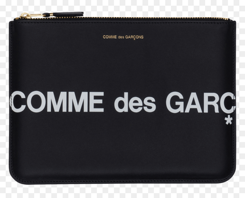 Comme Des Garcons Pouch Huge Logo, HD Png Download - wallets png