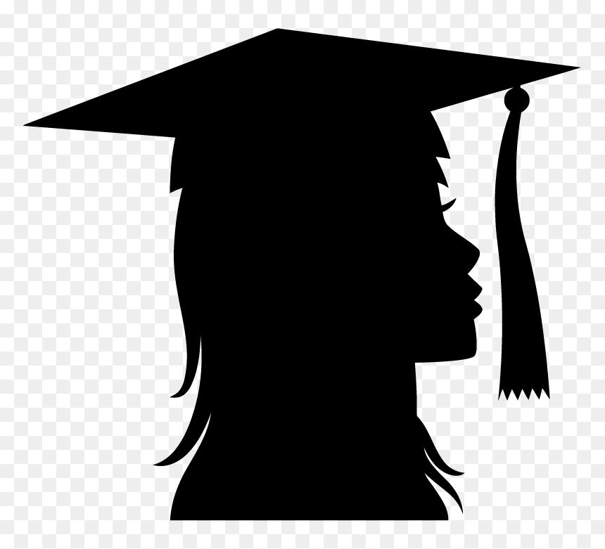 Vector Graphics Clip Art Silhouette Stock Photography - Male And Female Graduate Silhouette, HD Png Download - congratulations images with flowers png