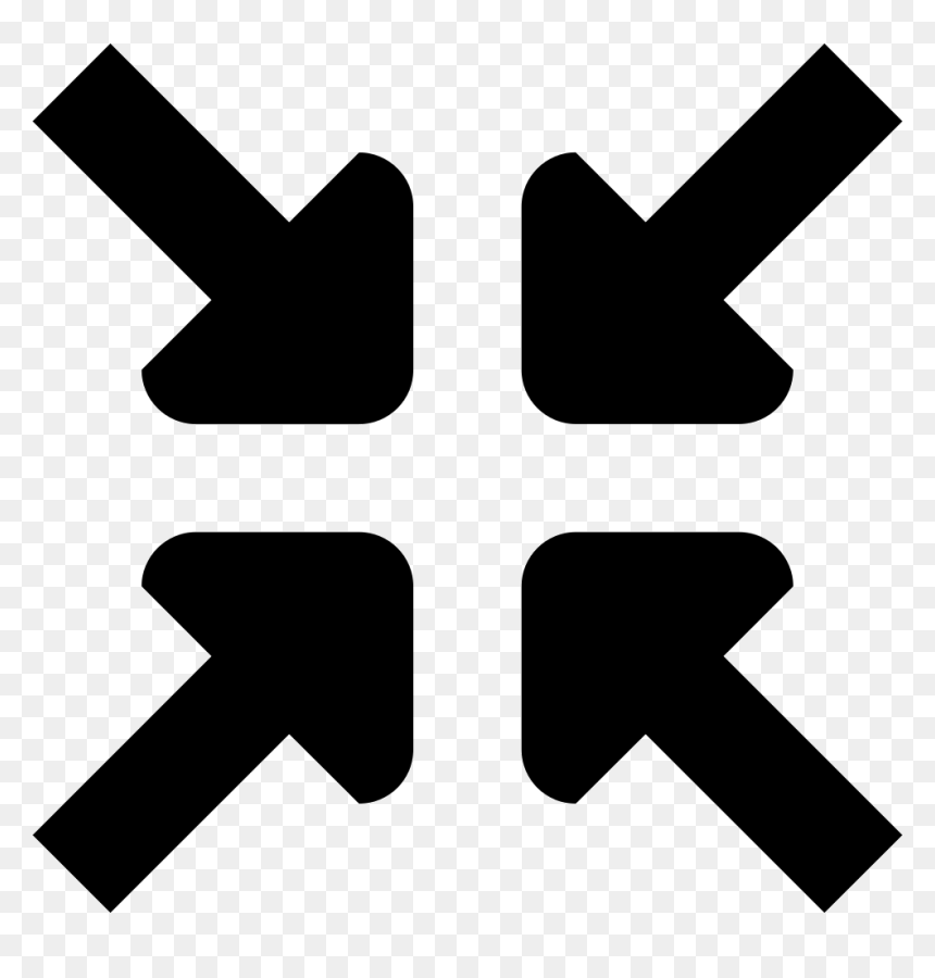 Exit Full Screen Svg Png Icon Free Download - Exit Full Screen Png, Transparent Png - black screen png