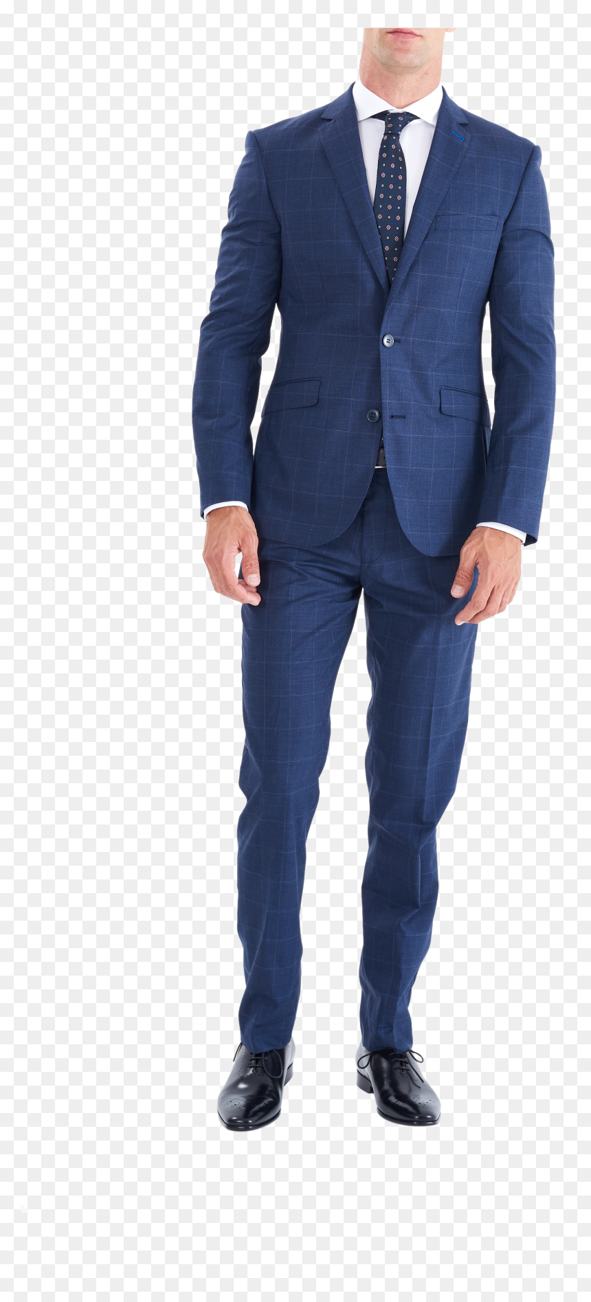 The Canterbury Quad Suits - Color Tie With Dark Blue Suit, HD Png Download - trouser png