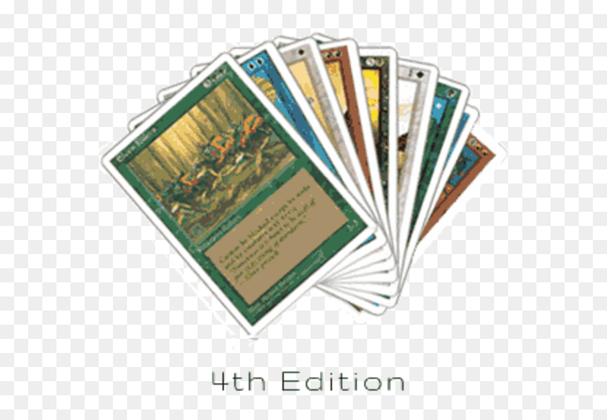 Mtg 4th Edition - Collectible Card Game, HD Png Download - magic card back png