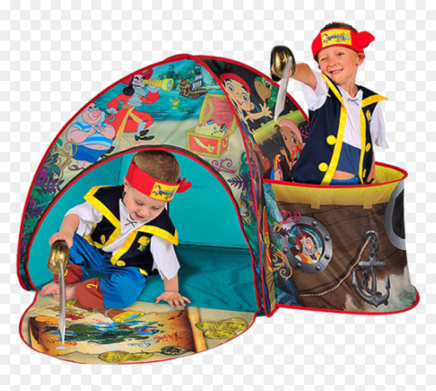 Disney Jake And The Neverland Pirates Tent - Casa De Campaña Pirata, HD Png Download - jake and the neverland pirates png