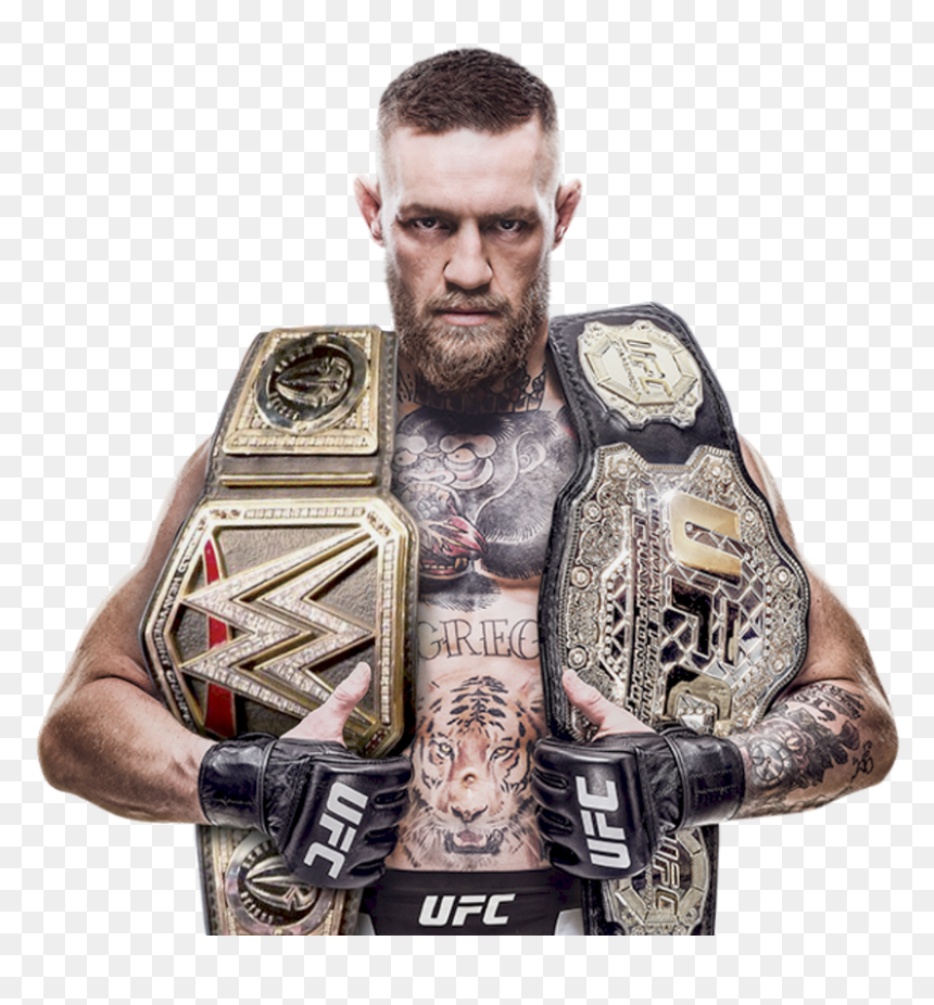 Conor Mcgregor Png - Conor Mcgregor Wwe Champion, Transparent Png - conor mcgregor face png