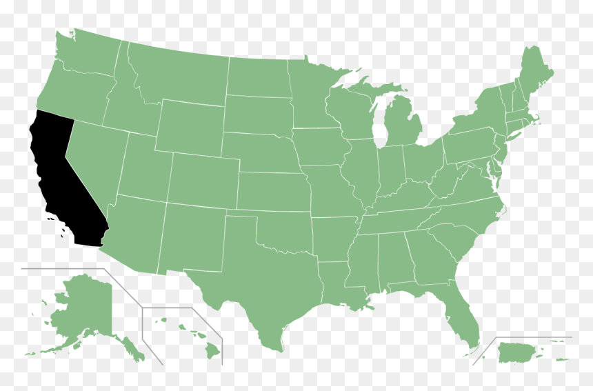 Test Blank Usa Prvi Css Map - Death Penalty States, HD Png Download - blank check png