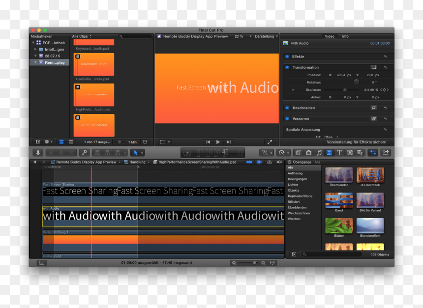 Premiere Pro 動画 緑色, HD Png Download - final cut pro png