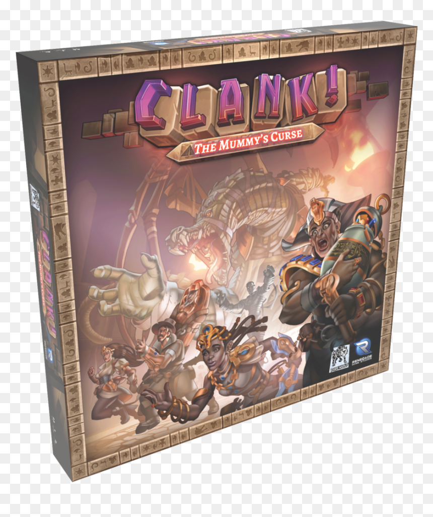 Mummys Curse 3d Small Square - Clank Board Game Expansion, HD Png Download - curse png
