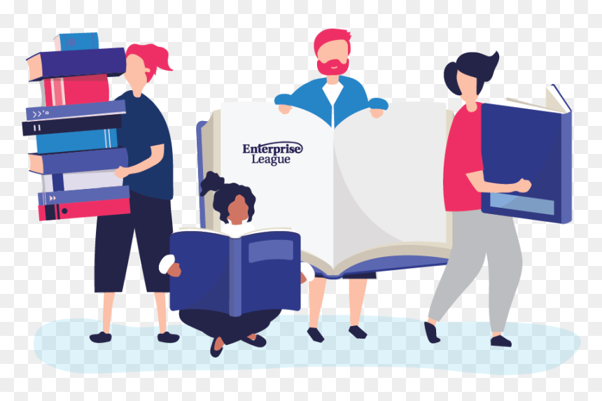 Curse Of Knowledge - Clip Art Of Self Studying, HD Png Download - curse png