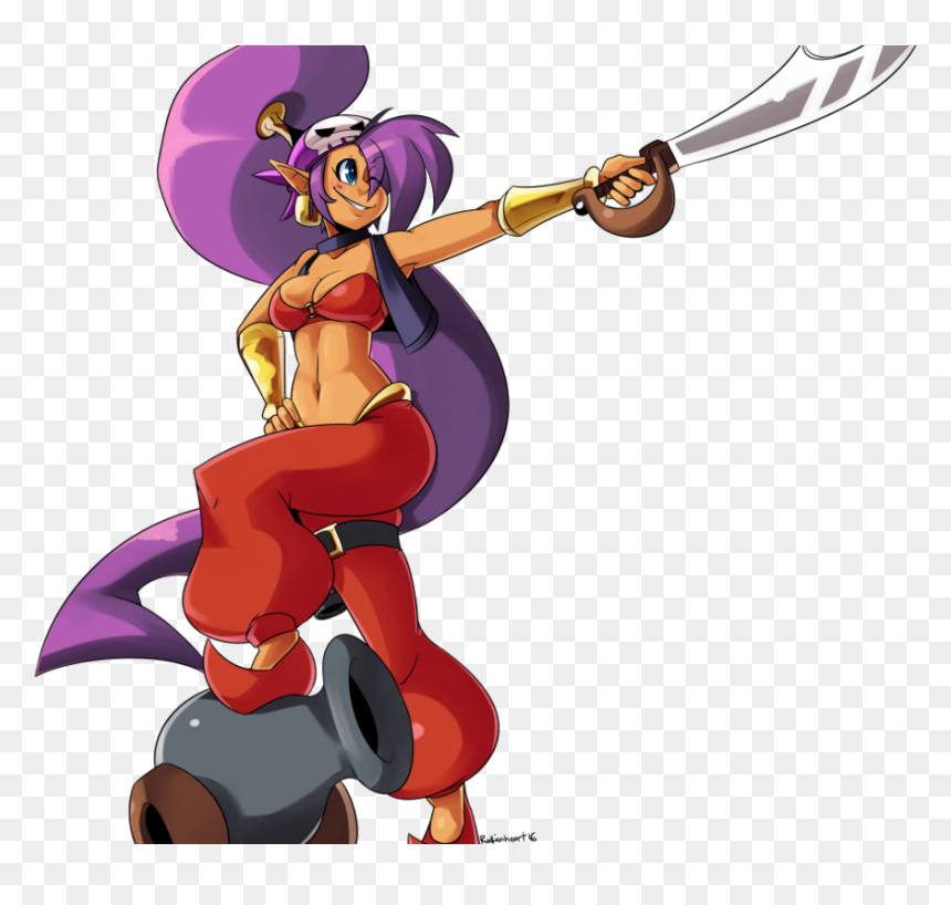 Earrings Clipart Pirate - Shantae Pirates Curse Png, Transparent Png - curse png