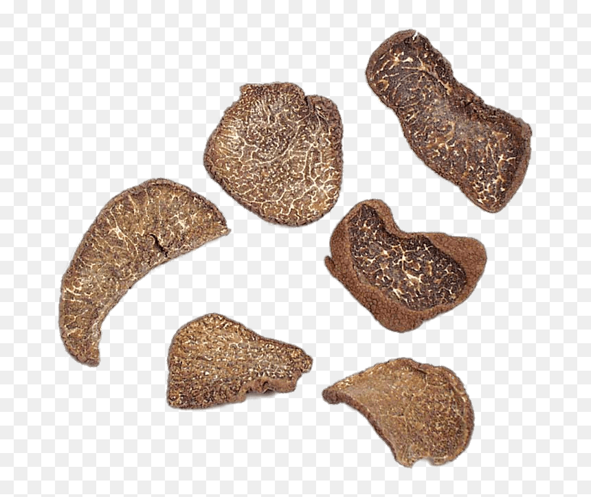 Slices Of Black Truffle - Black Truffle Slices, HD Png Download - truffle png