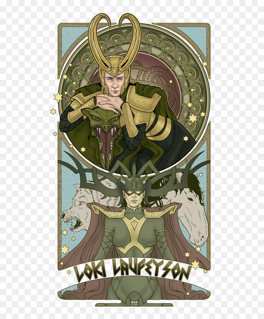 I"ve Gone All Fangirl Over The Work Of Heather Carlton, - Loki Art, HD Png Download - fangirl png