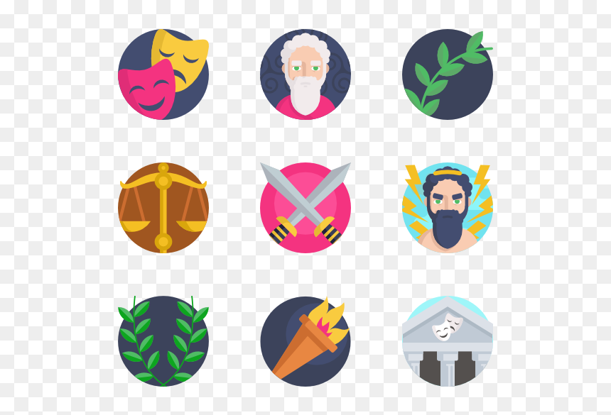 Symbol Of Ancient Greece, HD Png Download - victory symbol png