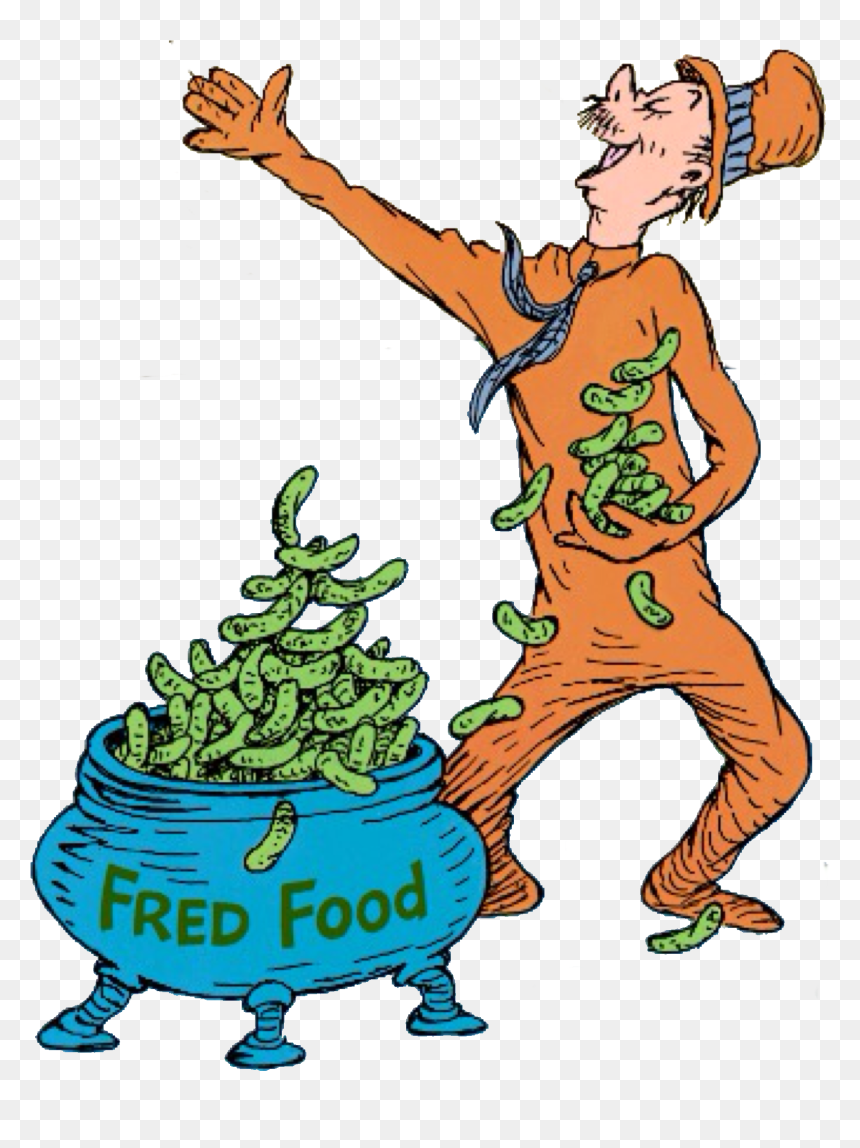 Fritz Food Fred Food , Png Download - Dr Seuss Character Food, Transparent Png - fred png