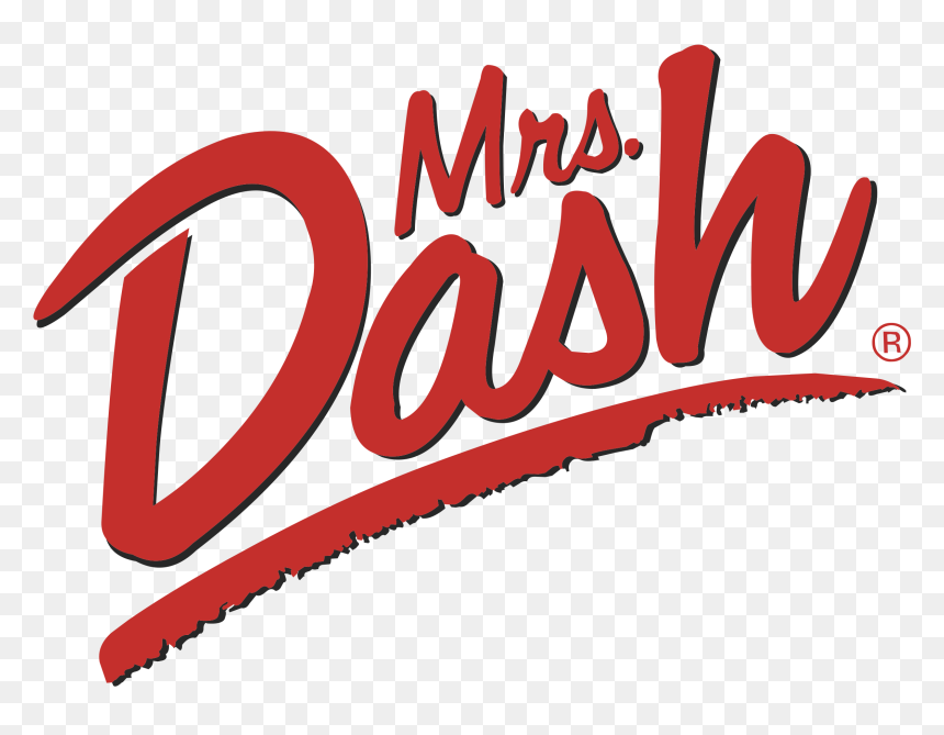 Mrs Dash Logo Png Transparent - Mrs Dash Logo, Png Download - dash logo png