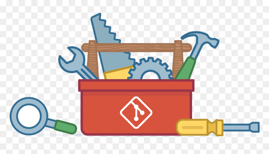 This Guide Is A Git Toolbox - Git, HD Png Download - git png