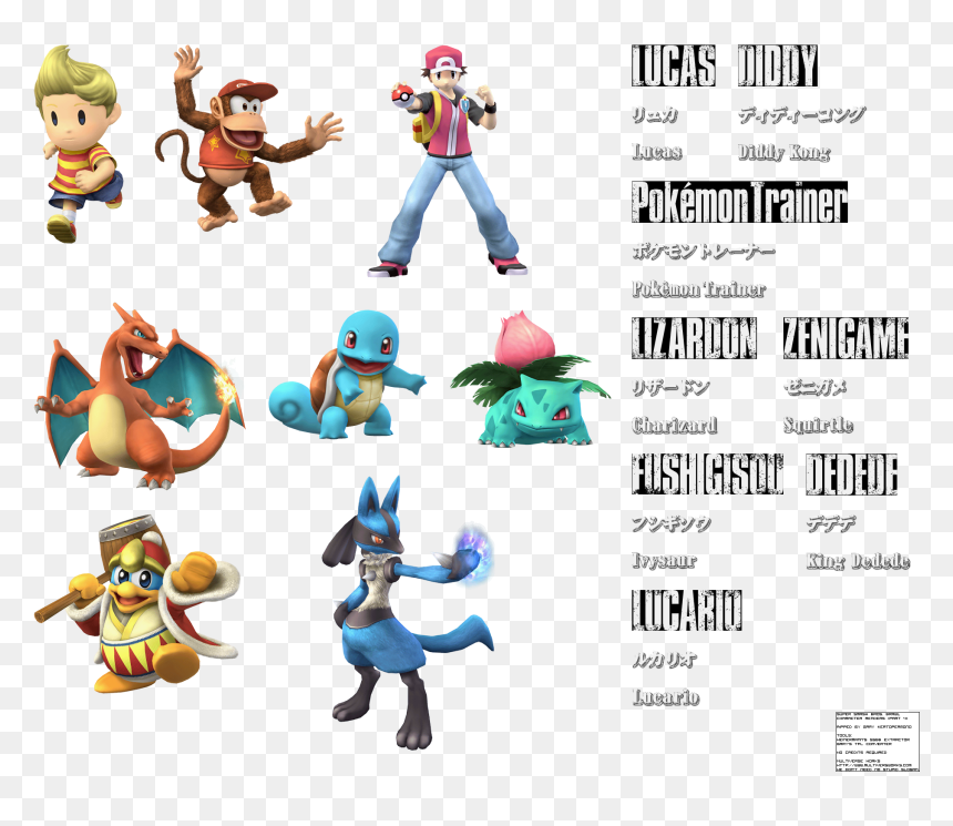 Super Smash Bros Brawl, HD Png Download - super smash bros characters png