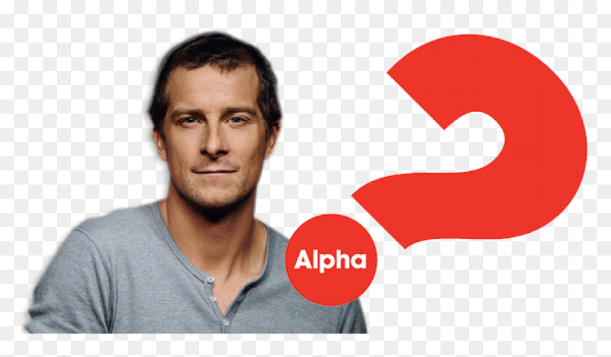 Alpha Course Bear Grylls, HD Png Download - bear grylls png