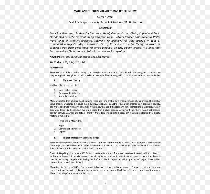 Document, HD Png Download - marx png