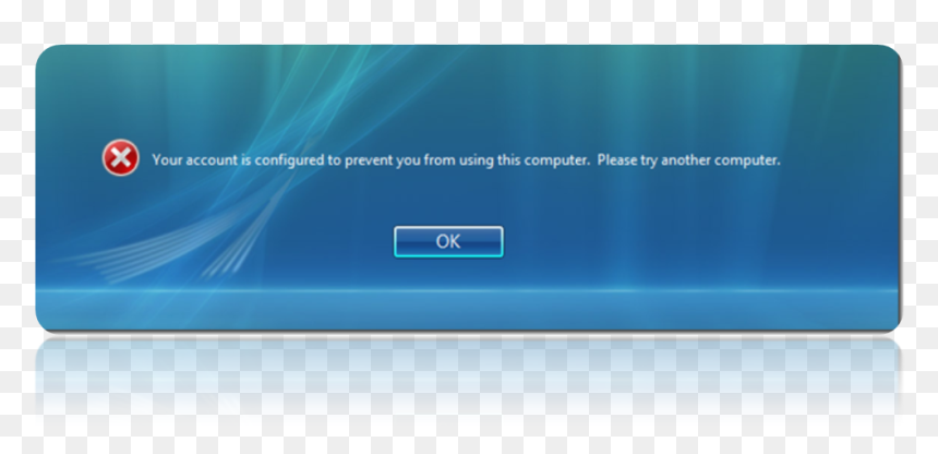 Photos - Netbook, HD Png Download - error message png
