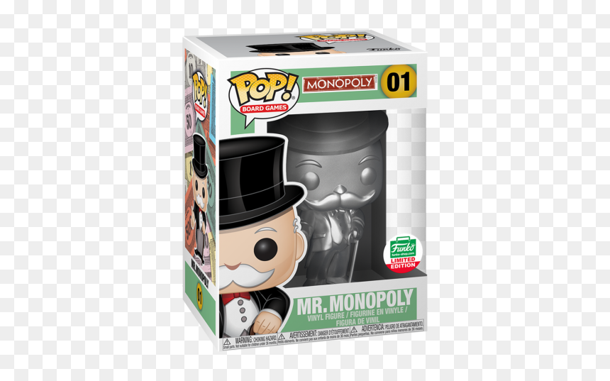 Monopoly Man Funko Pop, HD Png Download - mr monopoly png