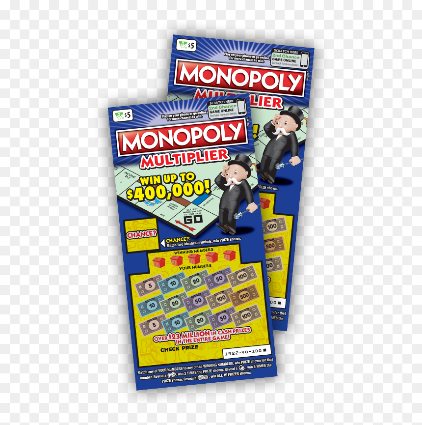 Lottery Monopoly Second Chance Draw, HD Png Download - mr monopoly png