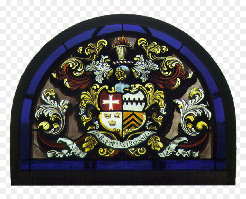 Rensselaer Stained Glass Round - Round Stained Glass Window Png, Transparent Png - round png images