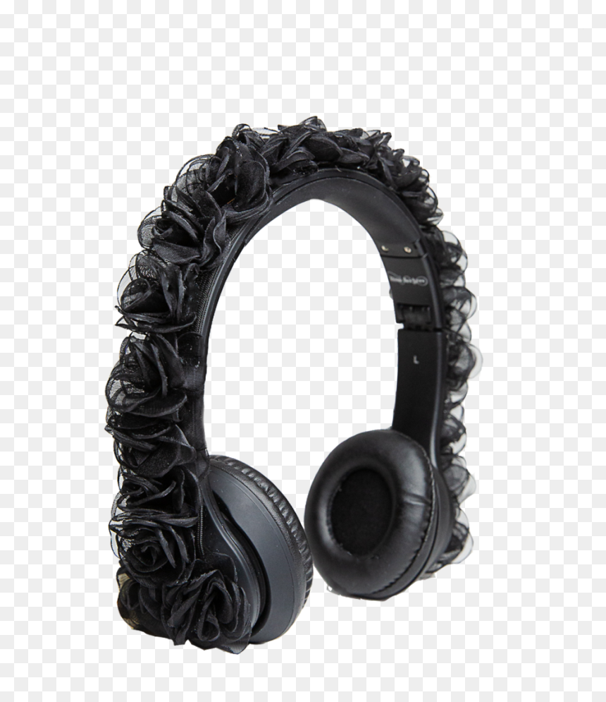 Headphones, HD Png Download - dj girl headphones png