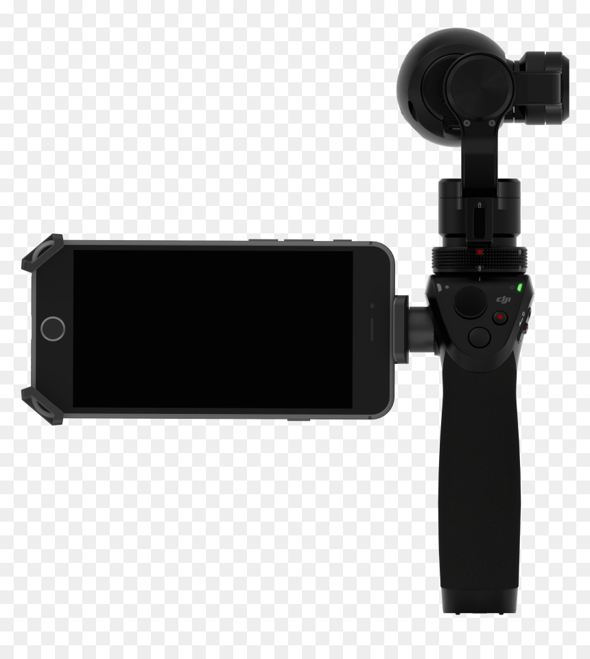 Dji Osmo Handheld Gimbal System With X3 Camera 2 Free - Dji Osmo Transparent, HD Png Download - camera with tripod png