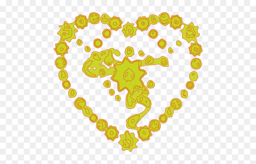 Heart,leaf,area - New Love In Hindi Sms, HD Png Download - png hindi text
