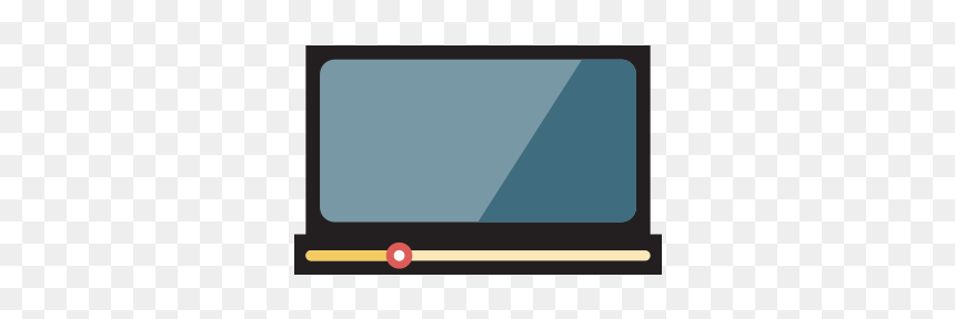 Flat Video Icon Png, Transparent Png - flat video icon png